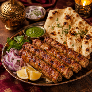 Chicken BBQ Seekh at Dil Kay Desi Restaurant