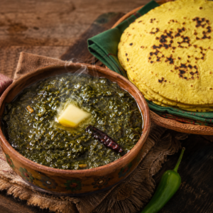 Gundalun Ka Saag at Dil Kay Desi Restaurant