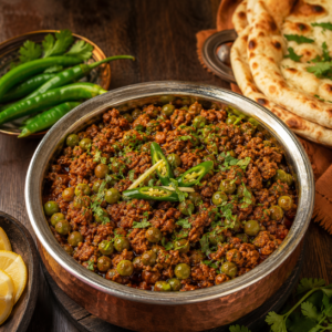 Beef Mutter Qeema at Dil Kay Desi Restaurant