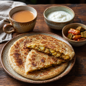 Aloo Wala Paratha at Dil Kay Desi Menu
